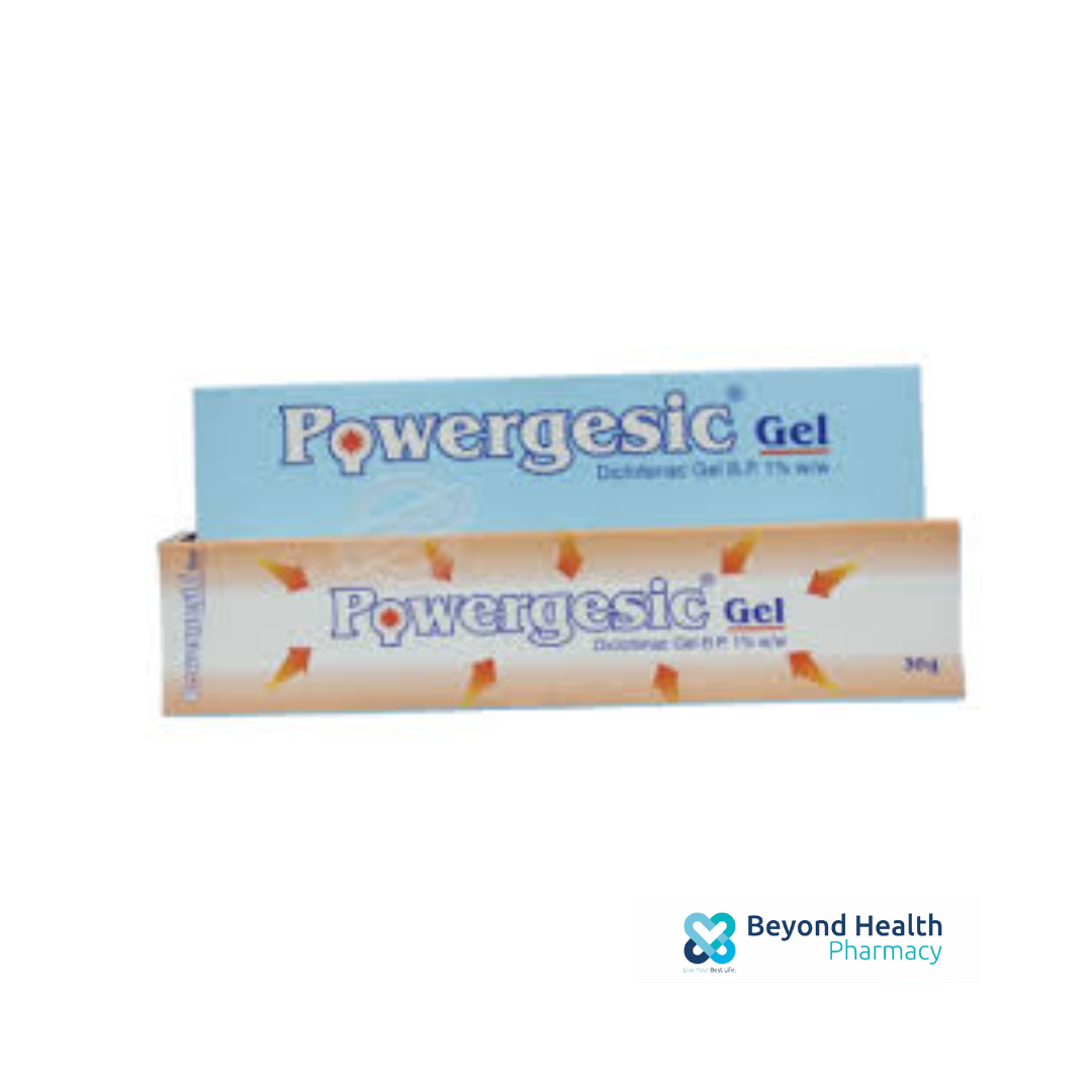 Powergesic Gel 30g - Beyond Health - Online Pharmacy in Sri Lanka